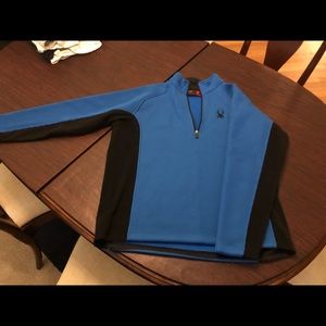 Spider ski - 1/4 zip fleece lined sweater